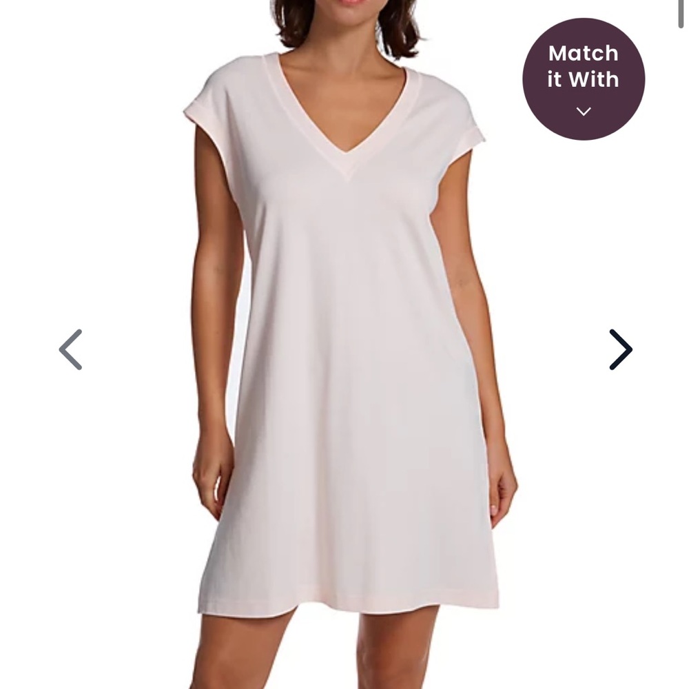 P.jamas butterknit v-neck night gown